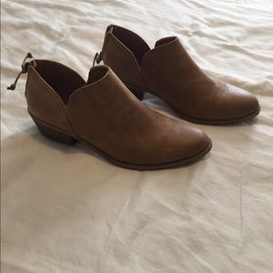 Brown booties